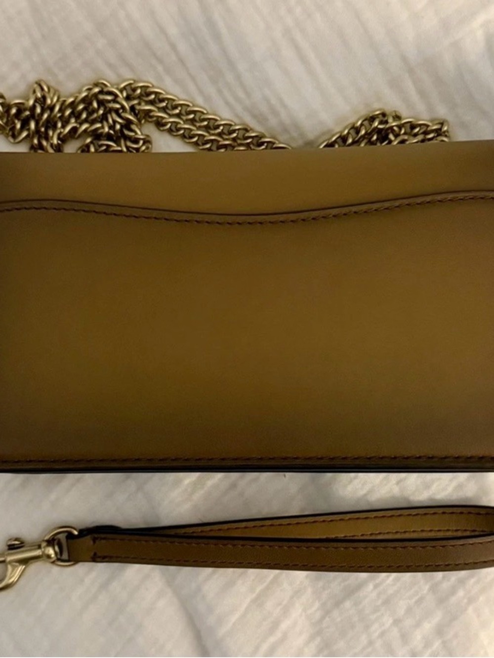 Coach Tabby-style Crossbody Bag in Brown with Gold Hardware - Picture 5 of 10